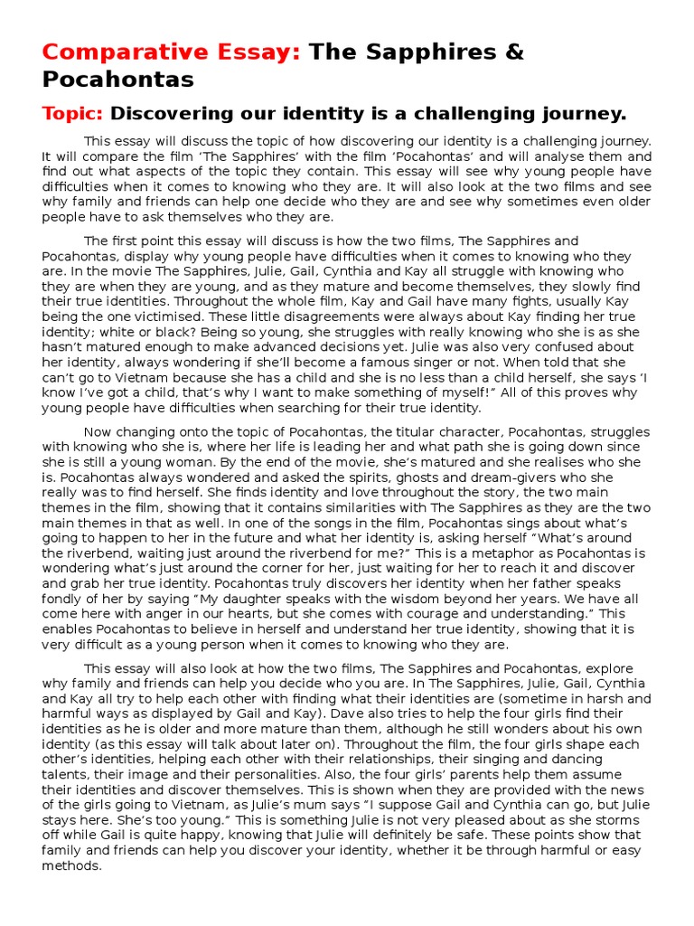 Thesis statement for pocahontas 07 picture