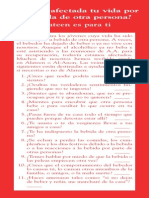 ¿Ha Sido Afectada Tu Vida Por El Alcohol de Otra Persona?