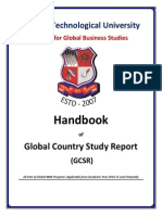 GCSR Hand Book 2014-15