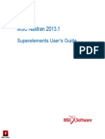 Msc Nastran 2013.1 Superelements Guide