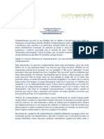 Codependencia Falta de Relación Consigo Mismo