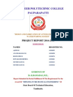 Paramveer Polytechnic College Pauparapatti: PROJECT REPORT 2014-2015