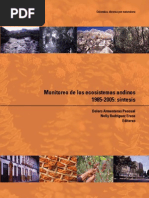 MONITOREO ECOSISTEMA ANDES