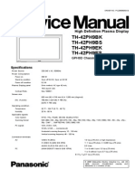 TH-42PH9BS Service Manual