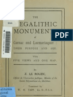 (1908) Megalithic Monuments of Carnac 