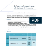 Taller Econometrico USMP