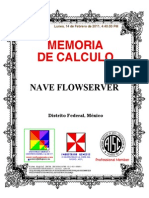 Memoria de Calculo Flowserver