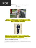 Luís Arouca, professor catedrático, maçônico