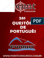 261 - Questões de Português - FUNRIO.pdf