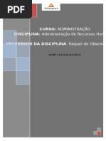 Administração de Recursos Humanos