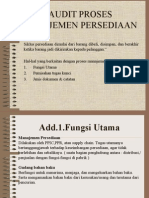 Audit Proses Manajemen Persediaan