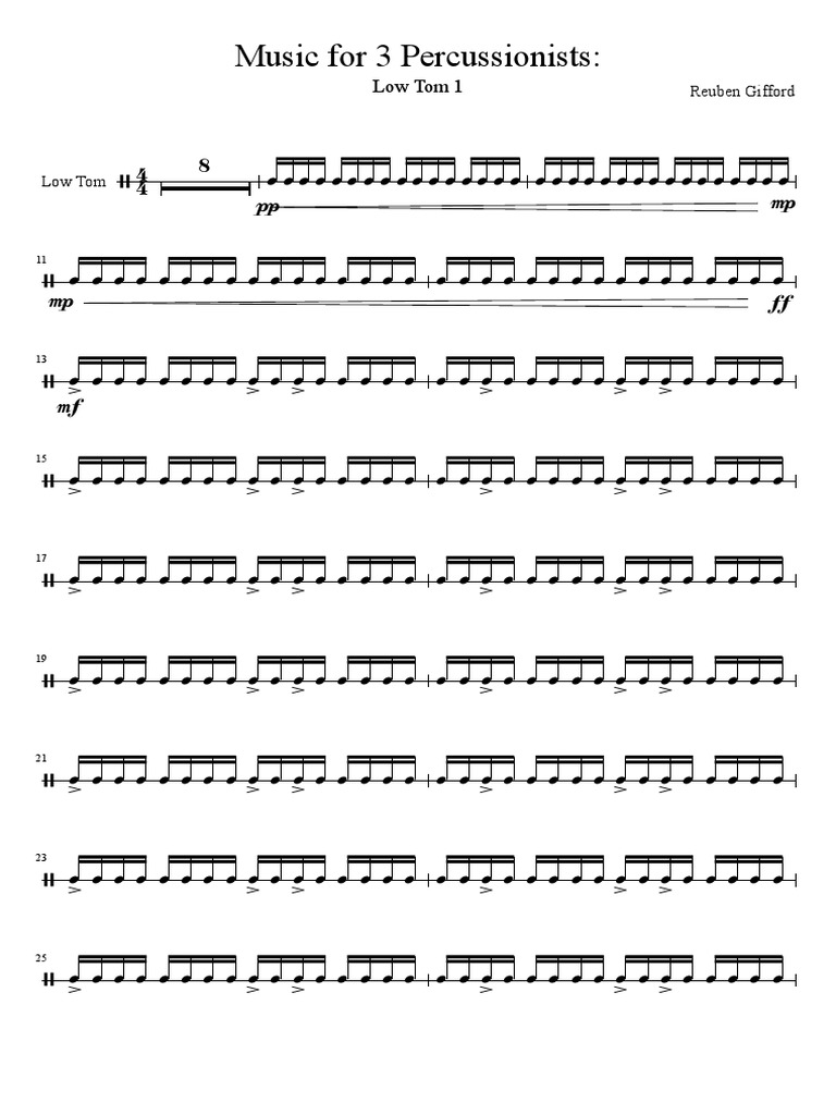 Low Tom 1 | PDF | Home & Garden | Art