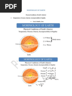 Morphology of Earth