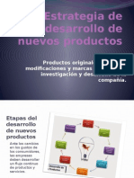 Estrategia de Desarrollo de Nuevos Productos