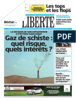 Comment L'algérie Peut-Elle Justifier L'exploitation de Son Gaz de Schiste Après La Décision Annoncée en Conseil Des Ministres - Liberté Algérie. 1