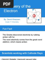 Plasma and The Discovery of The Electron