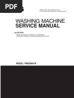 LG Front Load Washer WM2487H Service Manual