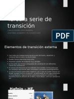 Tercera Serie de Transición