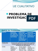 MATRIZ MARCO DE PROBLEMAS APRENDIZAJEDiapositivas Matriz Marco Logico - Problemas