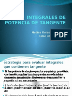 Integrales de Potencia de Tangente