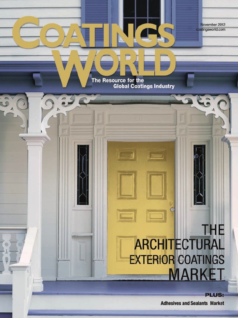 Coatings Word November 2012 | PDF | Polymers | Paint