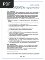 Risks in Facility Build Quality and Project Handover: What Happened?