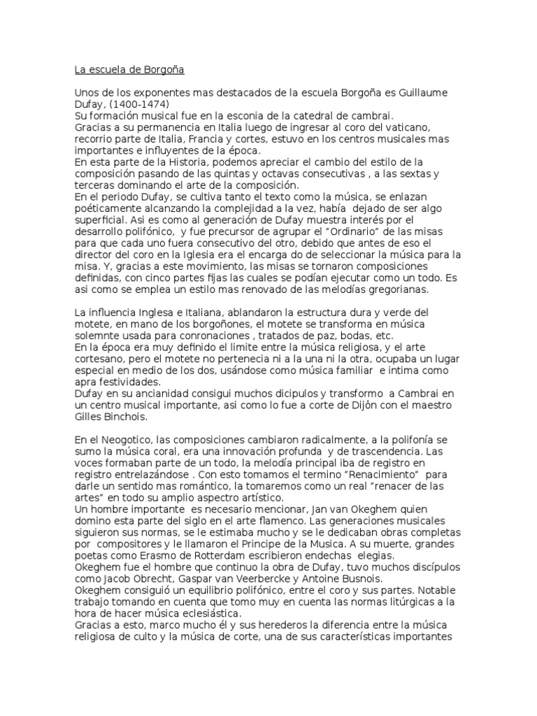 La Escuela de PDF Coro Las artes escénicas