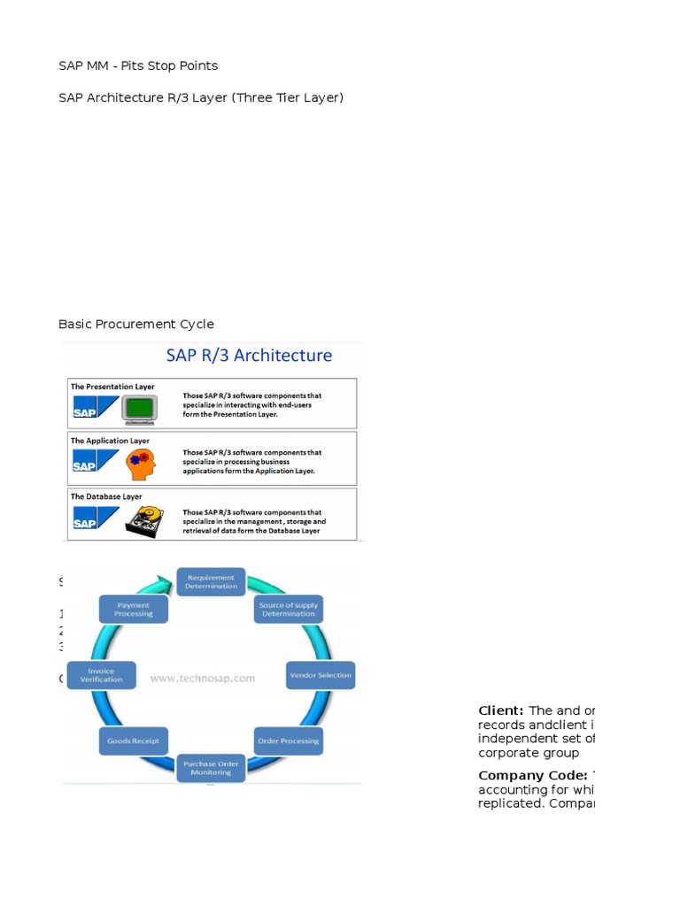 SAP MM Notes - Master File | PDF | Invoice | Service Industries