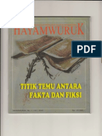 Hayamwuruk No.1-XX-2010 Titik Temu Antara Fakta Dan Fiksi