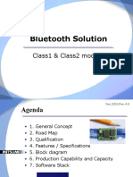 Bluetooth Solution: Class1 & Class2 Module