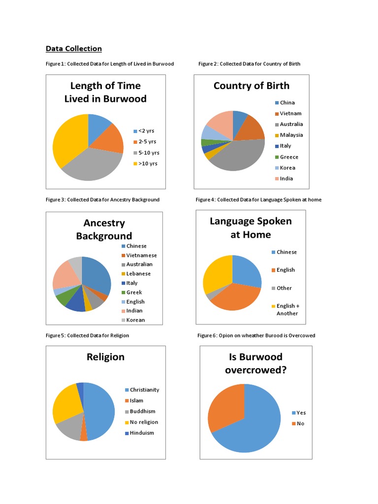 Burwood Demographic Data Analysis | PDF