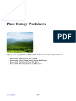 CK-12 Biology Chapter Worksheets
