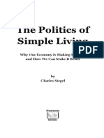 Politics of Simple Living