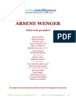 Wenger Analysis