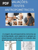 Testes Antropométricos