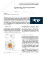 CH010 - Temperature-Confining Pressure Coupling Effects On The Permeability of Three Rock Types Under Triaxial Compression