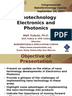 Nanotechnology Electronics and Photonics: Congressional Nanotechnology Caucus September 10, 2007