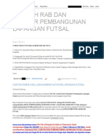 Download Contoh Rab Dan Gambar Pembangunan Lapangan Futsal by Arhi Ajah Oi SN260281734 doc pdf