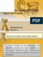 55880996 Marketing Research for New Ventures