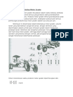 Perhitungan Produktivitas Motor Grader