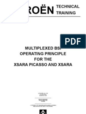 Citroen Xsara Picasso 2.0 Hdi User Manual Pdf
