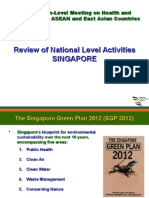 Review of National Level Activities Singapore