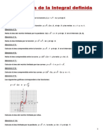 Aplicaciones de la Integral definida