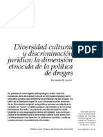 2014a Diversidad Cultural y Discriminación Jurídica - Trama