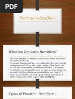 Precision Rectifiers