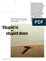 Stupidity - What Makes People Do Dumb Things