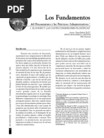 Bédard, Renée - Los Fundamentos Del Pensamiento y Las Prácticas Administrativas. El Rombo y Las Cuatro Dimensiones Filosóficas