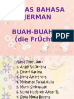 Buah - Buahan Dalam Bahasa Jerman