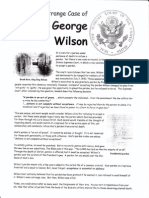 Strange Case of GEORGE WILSON - Refusing A Pardon