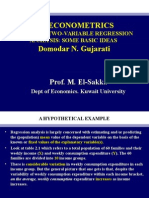 405 Econometrics Odar N. Gujarati: Prof. M. El-Sakka